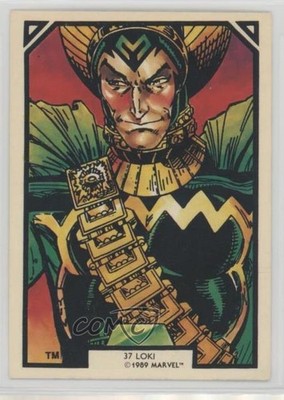 1989 Comic Images Marvel Best of Arthur Adams Loki #37 0ba6