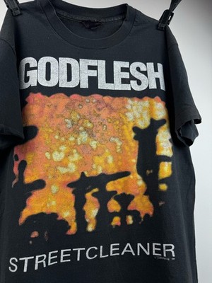 1990 Godflesh Band Shirt, Godflesh Tour Basic Black Unisex Shirt Vtg WA1462