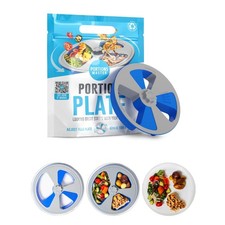 All in 1 Adjustable Portion Plate, Bariatric Portion Control for Weight Loss,...