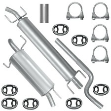 Auspuffanlage für Opel Astra G II 2 (98-09) 1.6i 8V|1.6i 16V|1.8i 16V Schrägheck