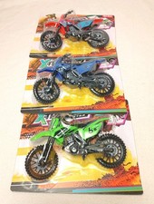 3x Toi-Toys Xtreme Crossmotor Motorrad Spielzeug Neu OVP Motocross Crossbike Set