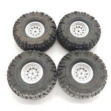 4x Proline Interco Tsl Thornbird 1.9 Crawler Tires On Aluminum Beadlock Wheels