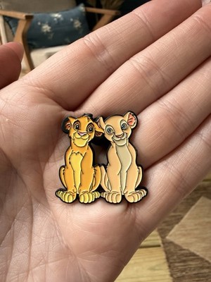 Disney Lion King Inspired Simba And Nala Enamel Lapel Pin