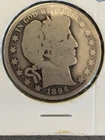 1894 Barber Half Dollar