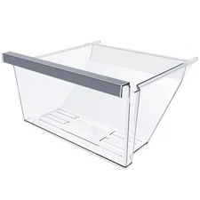 UPGRADED W11162446 Refrigerator Crisper Drawer Compatible with Whirlpool Fridge