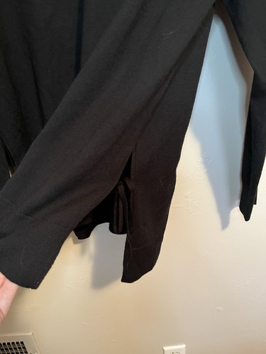 J. Crew Merino Wool Black Long Sleeve Sweater Women's Black Size Large - Bild 10 von 17