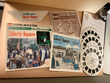 Vintage View Master Reels - Disneys LIBERTY SQUARE with Booklet