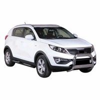 Edelstahl Seitenschweller Schwellerrohre FüR Kia Sportage 2010-2015 Schwarz
