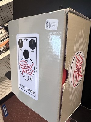 ElectroHarmonix Soul Food Overdrive Guitar Effects Pedal