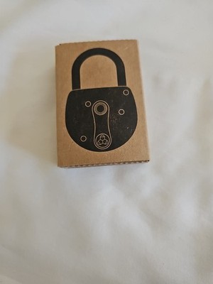 Harry Allen Reality Areaware Silicone Lock Keychain BLACK NEW in Box