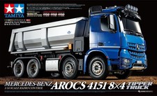 Tamiya 56366 - 1:14 RC MB Arocs 4151 Dumper 8x4 - New