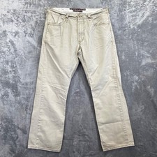 Vintage Levi's Relaxed Straight Men's Jeans 36x32 Beige 100 Cotton