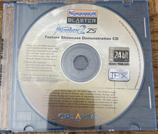 Sound Blaster Audigy 2 Z5 Showcase PC CD Rom Software