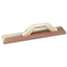 MARSHALLTOWN 144 Concrete Float,Wood,16"L 22P286