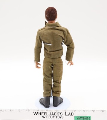 Man of Action Adventure Team Flocked Brown Hair GI Joe 1970 Hasbro