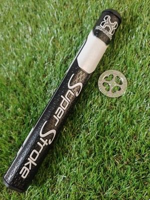Superstroke Round Traxion Tour 3.0 schwarz Putter Golfgriff GRATIS BALLMARKER