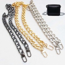 Purse Chain Strap Replacement Handle Shoulder Bag Crossbody Handbag Metal 47inch