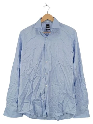 Hugo Boss Chemise Homme Bleu Business Stretch Coton (EU 48, INT M) - Photo 1/4