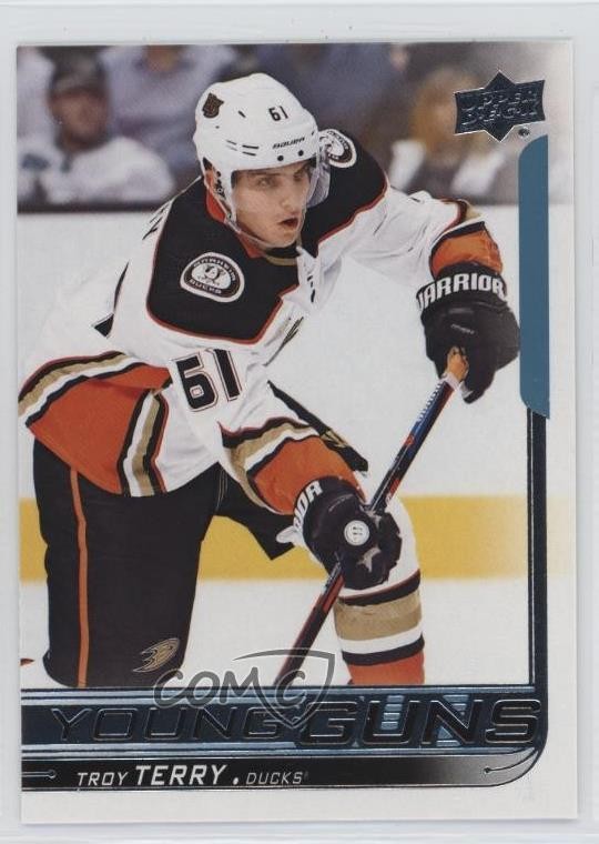 2018-19 Upper Deck Young Guns Troy Terry #239 5xh