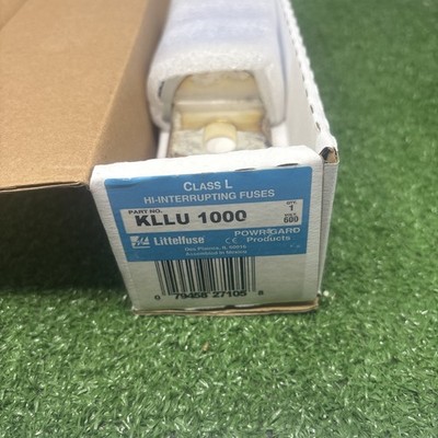 NEW LITTELFUSE KLLU1000 HI-INTERRUPTING FUSE 1000A 600V