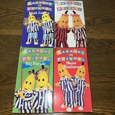 Bananas in Pajamas VHS Tapes Lot