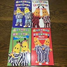 Bananas in Pajamas VHS Tapes Lot