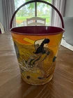 Vintage Ohio Art Lithographed Tin Sand Bucket -Beach Scene #179