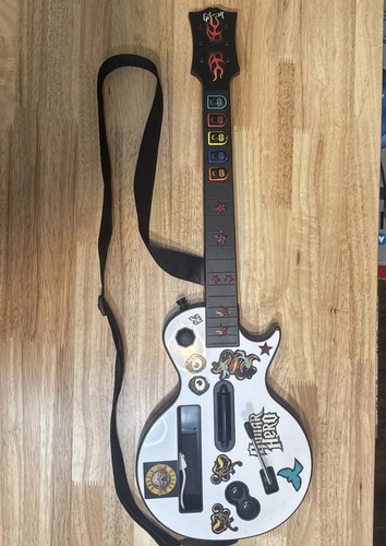 Guitar Hero III Les Paul Guitars Wii Skins Purple Star Checkerboard