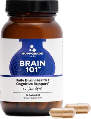 Suppgrade Labs Brain 101 by Dave Asprey | Daily Brain Health and Cognitive