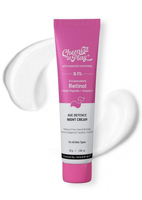 Chemist At Play 0.1% Retinol Night Face Cream 30g / 1.06 oz Moisturizer