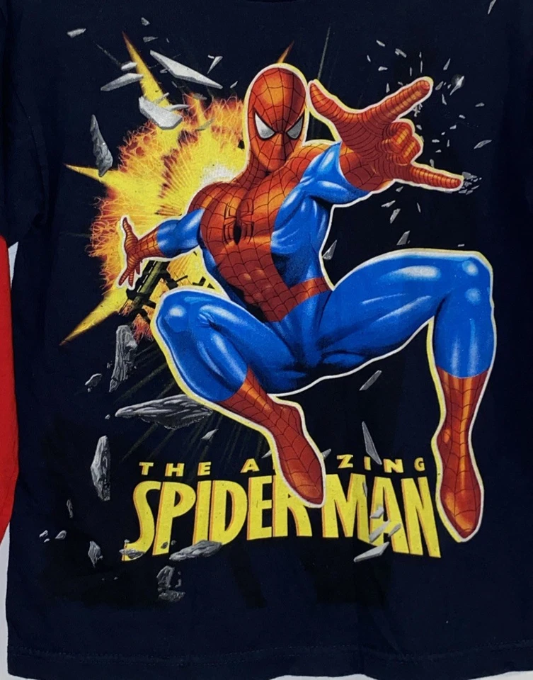 The Amazing Spiderman Marvel Mad Engine Graphic Tee Boys Size 14-16 ( XL) - Image 2 of 4