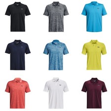 Under Armour 1377374 Men's UA Performance 3.0 Loose-Fit Golf Polo Team Shirt