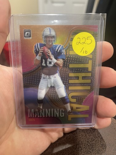 Peyton Manning [Gold] #M-11 2019 Donruss Optic Mythical card
