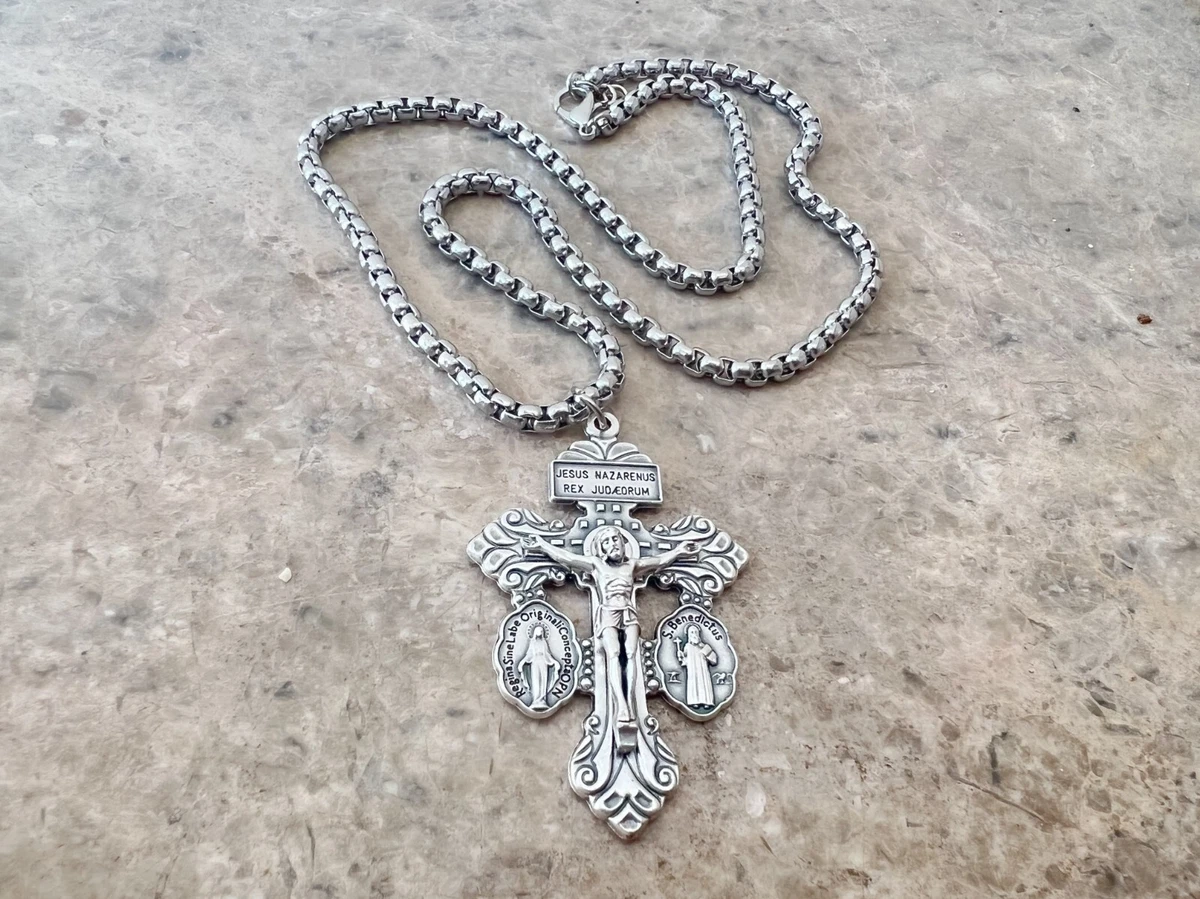 Pardon 2024 crucifix necklace