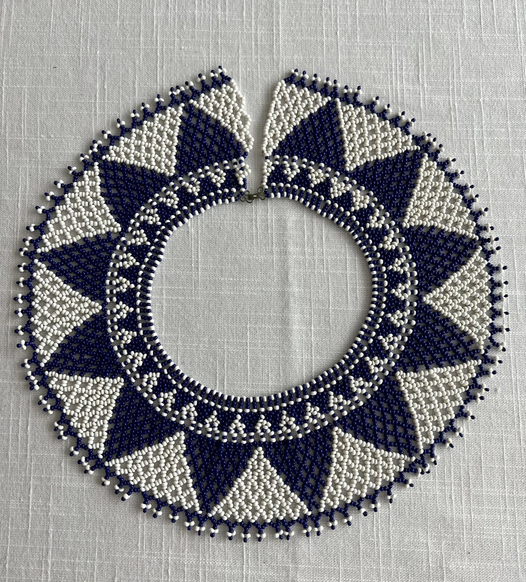 Native american hotsell beaded collar necklace