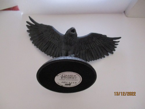 Game of Thrones Trono Spade Three-Eyed Raven CORVO CON TRE OCCHI Eaglemoss - Foto 5 di 7