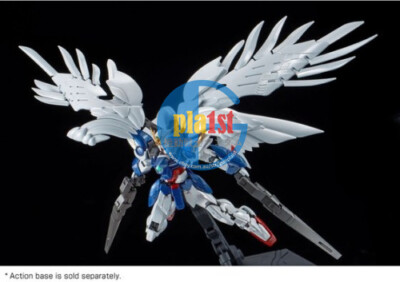 Brand New P-BANDAI RG 1/144 WING GUNDAM ZERO EW & DREI ZWERG