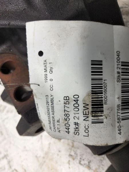 94-97 99-05 Mazda MX-5 Miata Carrier transmisión automática 4,10 relación de transmisión OEM Foto 3 de 4