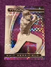 2021 Chronicles Titan Baseball - Whit Merrifield - Building Blocks Prizm - #25