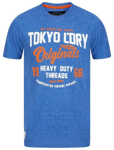 Tokyo Laundry Mens Small Blue T Shirt 