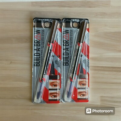 Maybelline Build-A-Brow 2-In-1 Brow Pen + Sealing Gel,  #257 Set 2