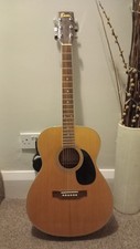 Encore F-300 Acoustic Guitar & Hardcase