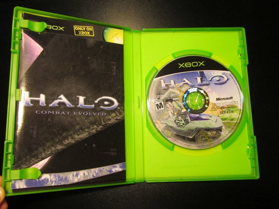 HALO: Combat Evolved (Microsoft XBOX, 2001) 2 3 PRISTINE COPY COMPLETE NEW MINT - Image 3 of 4