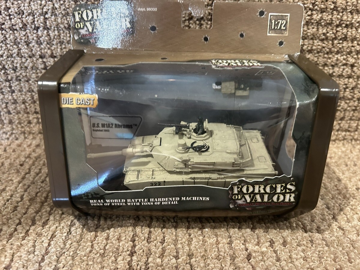 Unimax Forces of Valor US M1a2 Abrams Baghdad 2003 1 72