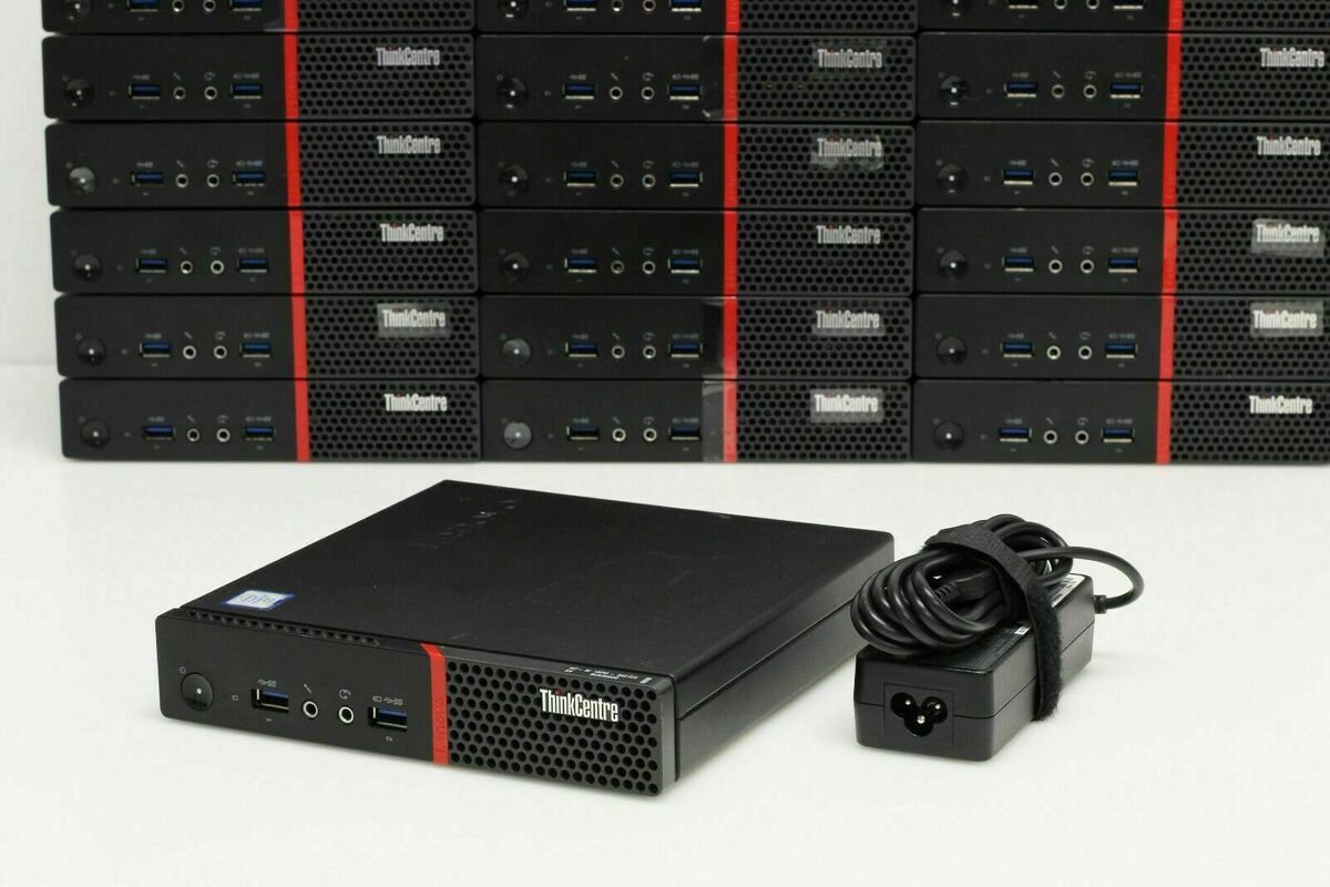 Lenovo ThinkCentre M700 Tiny i5-6600 16GB DDR4 512GB SSD WIFI WIN10 W/ADAPTER