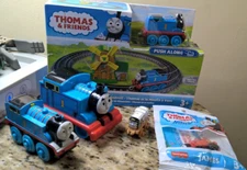 Fisher-Price Thomas & The Windmill LOT Push Along Thomas and 4 other Trains
