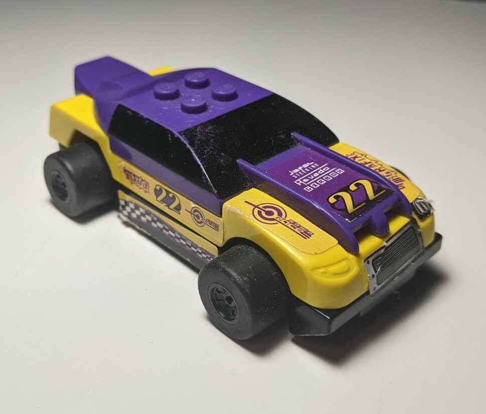 Vintage Lego Racers 1:55 Scale Race Car McDonald's Happy Meal