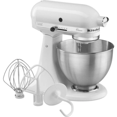 KitchenAid MIXER 5K45SSEWH white