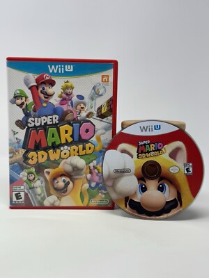 Super Mario 3D World for Nintendo Wii U *Tested* Ships Same Day