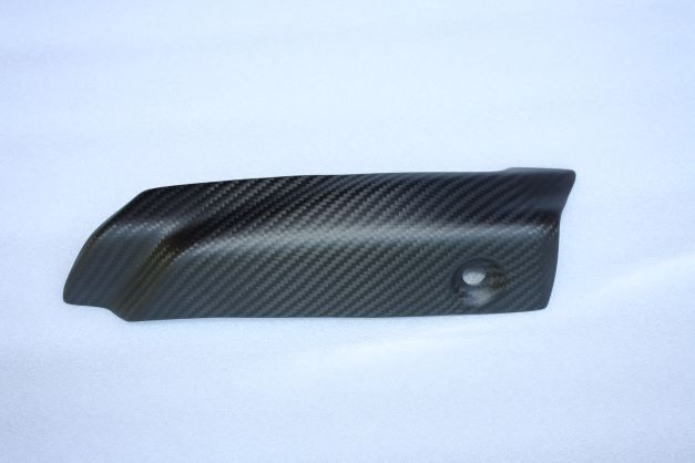 Protection échappement Triumph Street Triple 765 carbone M contre les brûlures de bottes